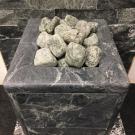 Серпентинит обалованный в печке.